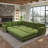 L-Shaped Sectional Sofa with Pull-Out Bed