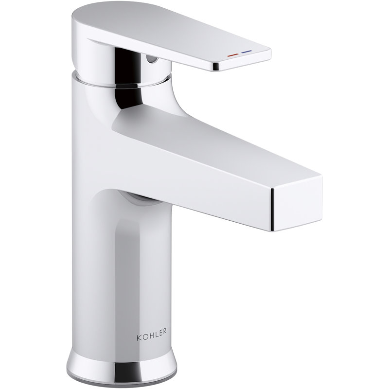 Taut Single-Hole Commercial Faucet with Grid Drain