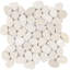 Nature Round Lovina Pebble Mosaic Tile-1011631167