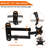 Aileana Black Wall Mount for 10"-32" Screens Holds up to 15 kg.