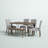 Swanscombe 6 Piece Dining Set w/ Distressing