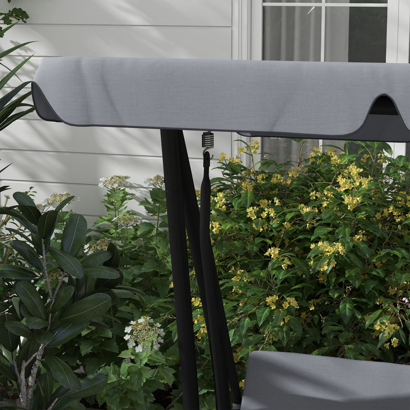 3 Person Porch Swing with Canopy
