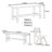 Elegant solid wood table set-110980459