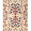Tapis unique noué à la main beige / prune Hayner, 6 pi 2 po x 9 pi 4 po