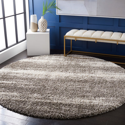 Tapis ivoire/gris