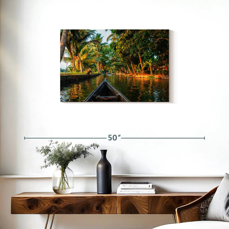 Mehar Kerala Backwater Tour, 20" H x 30" W