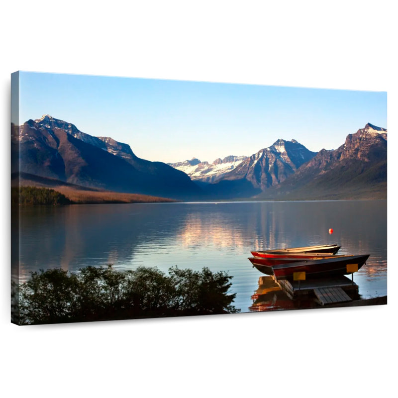 Bateaux Alvord Lake Mcdonald, H 34 po x l 51 po