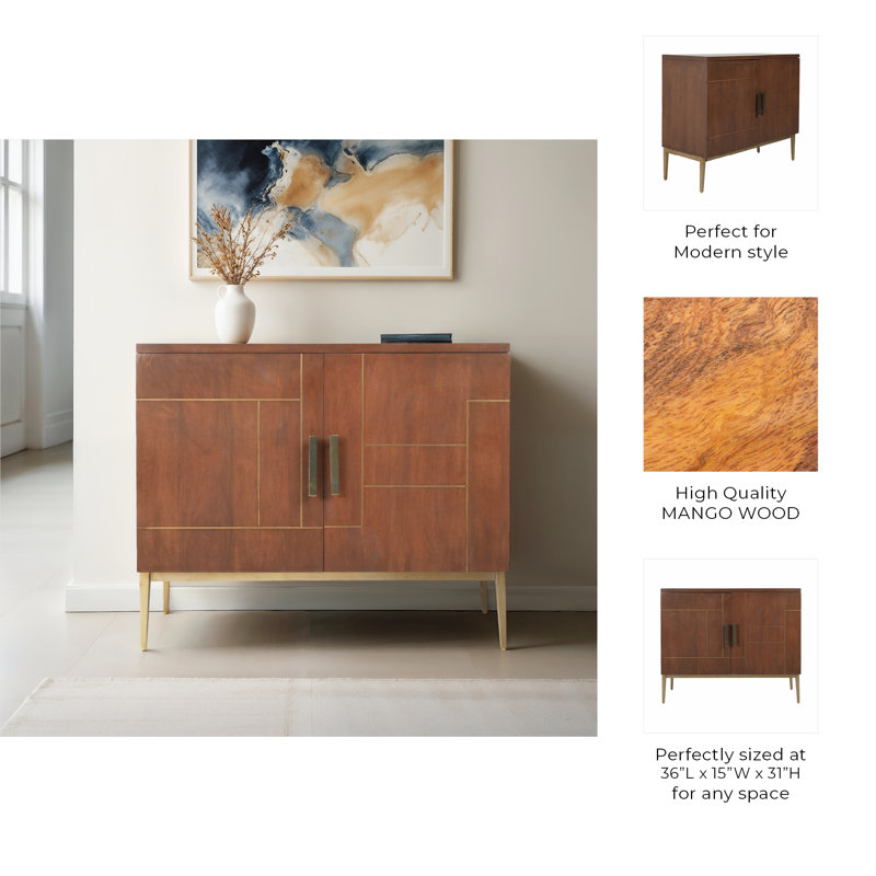 Casoria Rectangle Accent Cabinet
