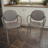 Bayman Stacking Patio Dining Armchair