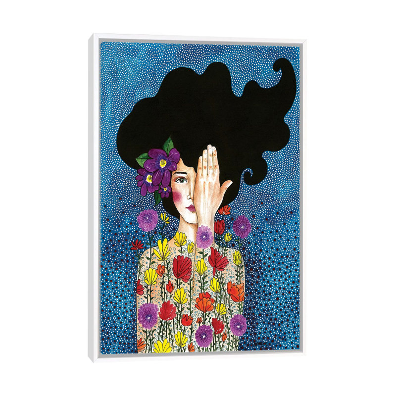 Vous avez perdu des souvenirs par Hülya Özdemir-impression d’art graphique, H 26 po x l 18 po x 1,5 po, Pas de tapis