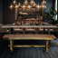 Palm Beach Mango Wood Dining Table