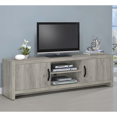 Conifer Grey Driftwood 71-Inch TV Stand
