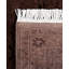 Overdyed Hand-Knotted Wool Modern-Contemporary Brown Runner 2' 7" x 7' 10"