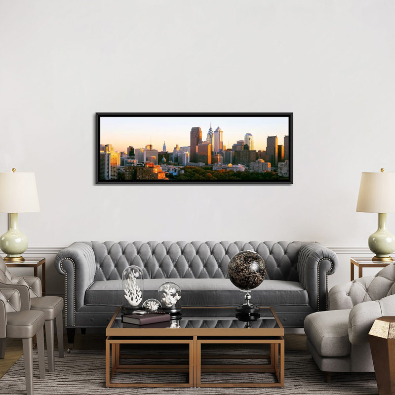 Philadelphia, Pennsylvania, USA #4 by Panoramic Images - Unframed Panoramic Gallery-Wrapped Canvas Giclée on Canvas