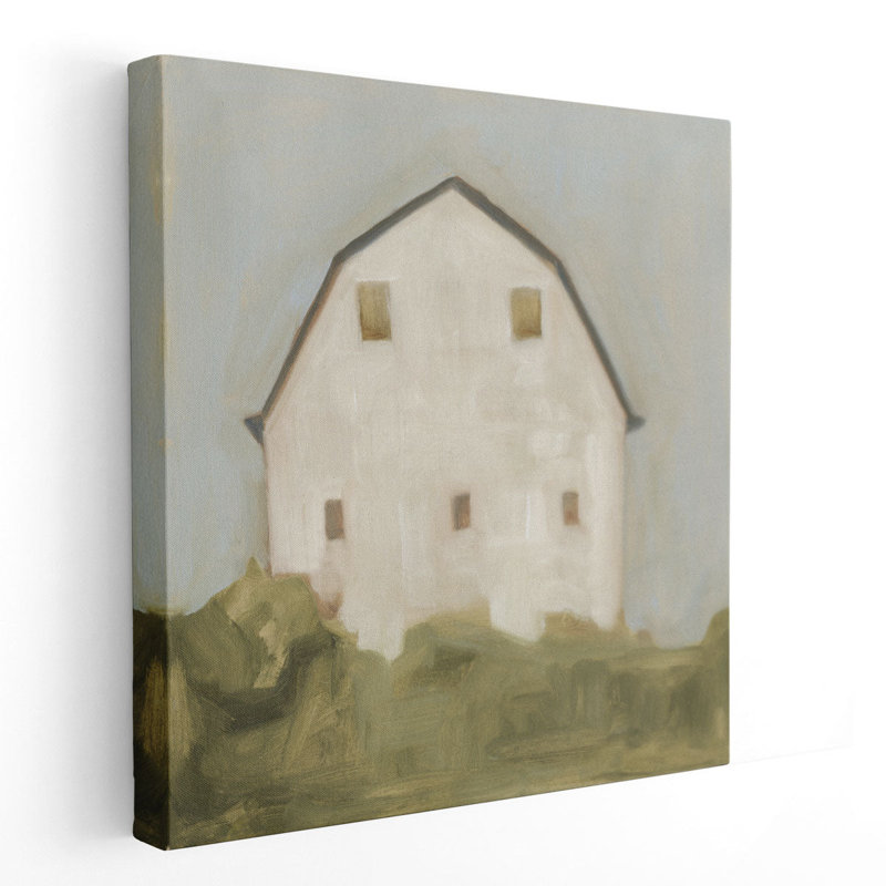 Serene Barn III - reproduction d'art sur toile, H 40 po x l 40 po