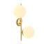 Ahlivia 2-Light Gold Armed Sconce