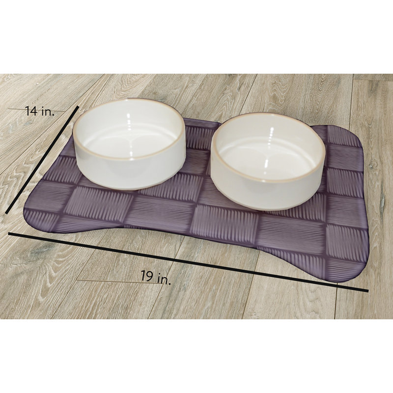 Napperon Basketweave, Mauve