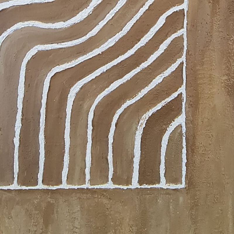 Peinture à l'huile décorative, 27.56" H x 39.37" W x 1" D