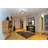Nuvo Lansing 3-Light Semi-Flush Mount Ceiling Fixture With Fabric Shade & Opal Glass Diffuser