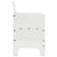 vidaXL Garden Chair 2 pcs White 20.87 x 19.29 x 33.46 in Polypropylene-30906539-30906540