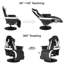 Fauteuil ergonomique pour PC et jeux de course-727259894