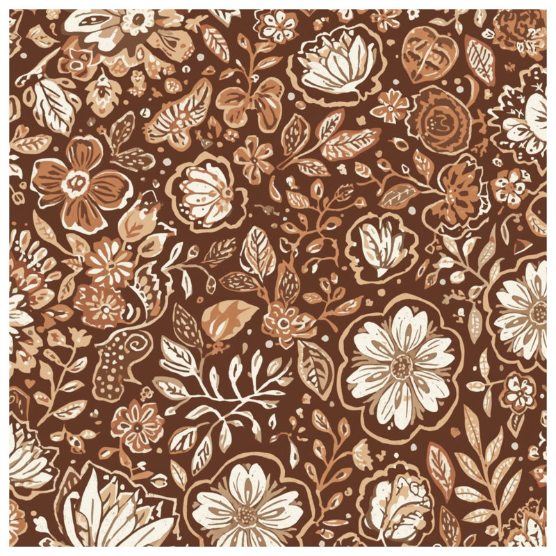 Coussins décoratifs à motif floral, 20 x 20 pouces
