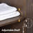 Dansfield 24 " W Freestanding Standard 1 Single Vanity Bathroom Vanity With Ceramic Top-1426724767-1426724764