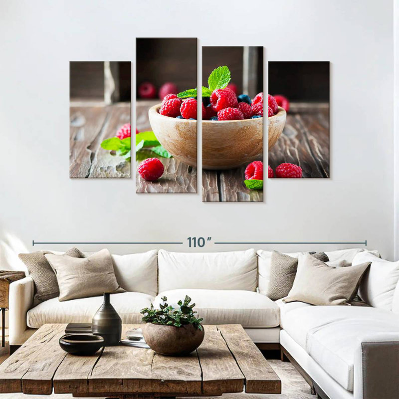 Yarlin Fruit Bowl, 54" H x 84" W