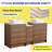 Evaine 58.92 " W Freestanding Standard Free Standing 2 Double Vanity Bathroom Vanity With Ceramic Top