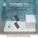 60" x 32" Shower Base with Seat and Drain Included, Non-slip Shower Pan