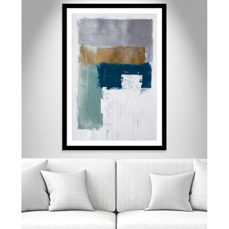 «Malibu Springs I Print» par Filippo Ioco, L 35 po x H 49 po, Imprimé mat, Noir satiné
