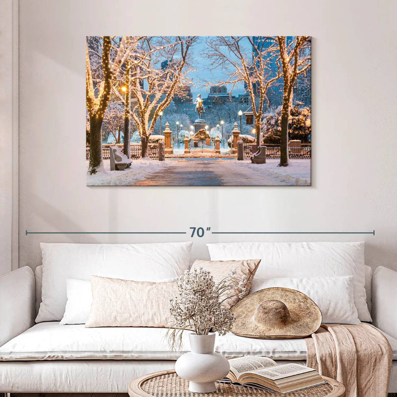 Sireci Boston Central Park, 30" H x 45" W