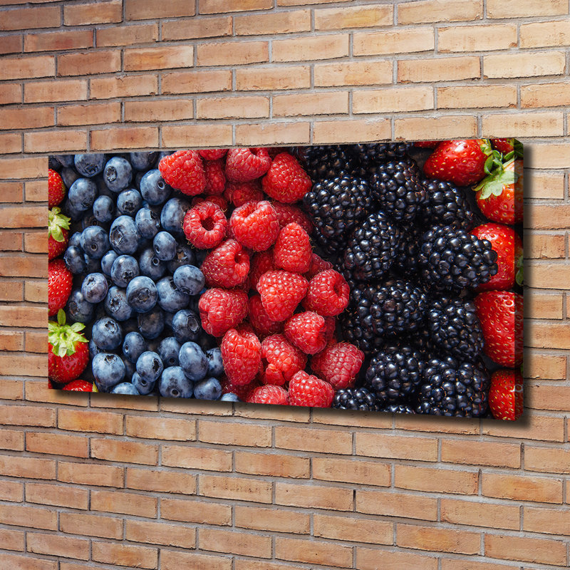 Forest Fruits 1 Piece Wrapped Canvas Wall Art