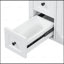 Meuble-lavabo à tablettes réglables avec lavabo-202092479