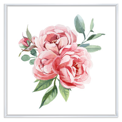 Fleurs rose clair II - activé