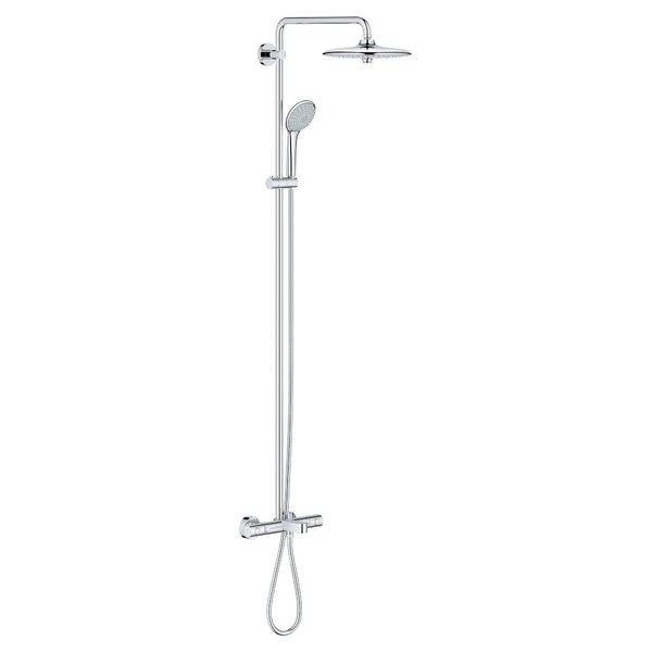 GROHE Euphoria® Pressure Balanced Complete Shower System & Reviews ...