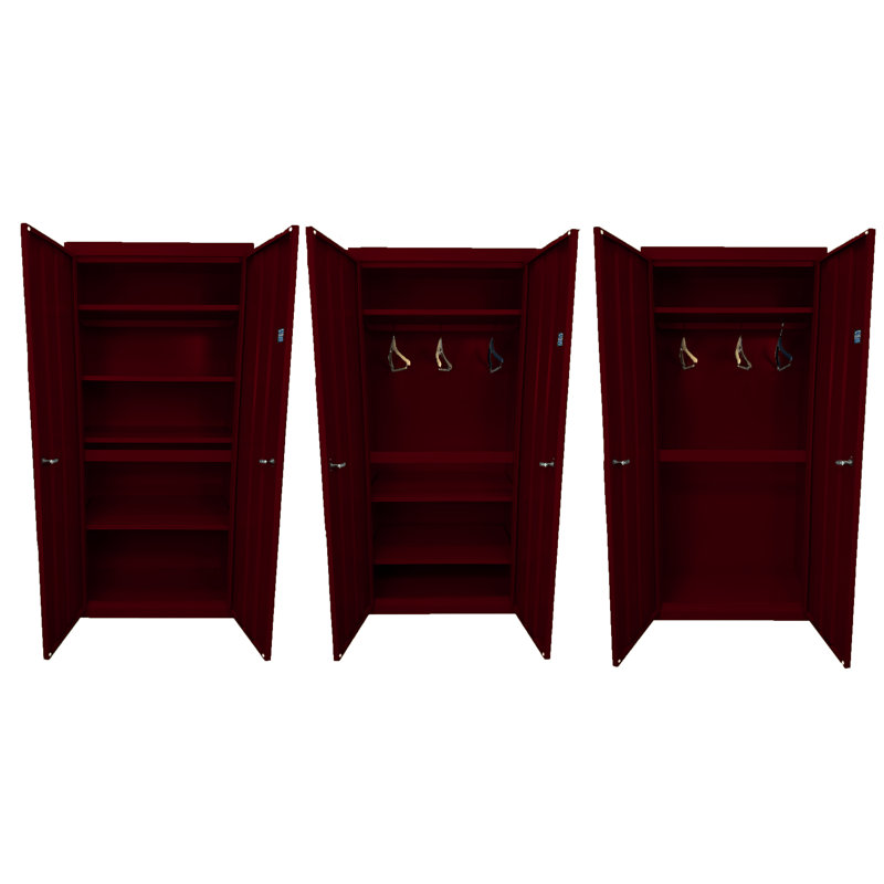 Armoire de rangement convertible, Vin rouge