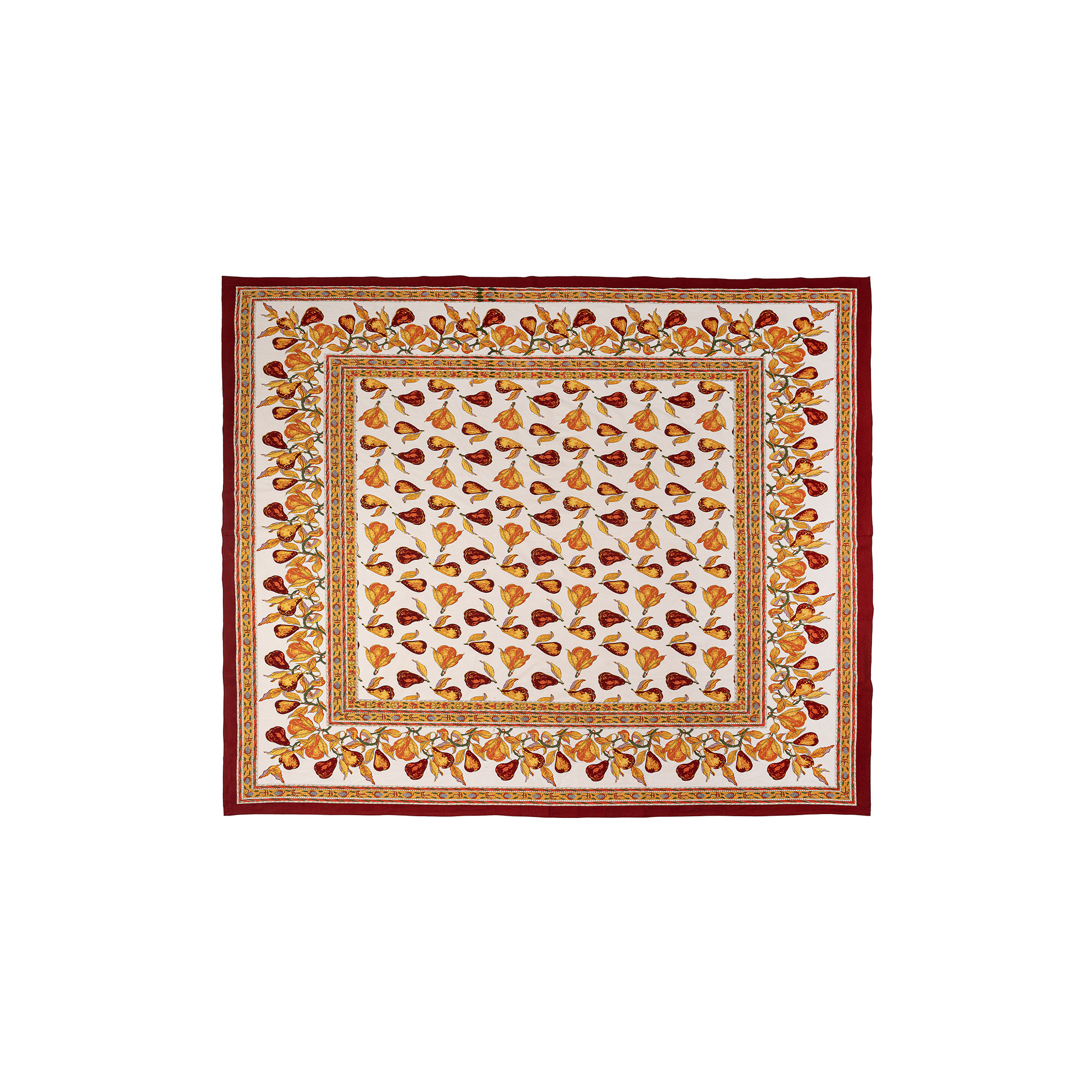 Carla Floral Tablecloth, 59" Square