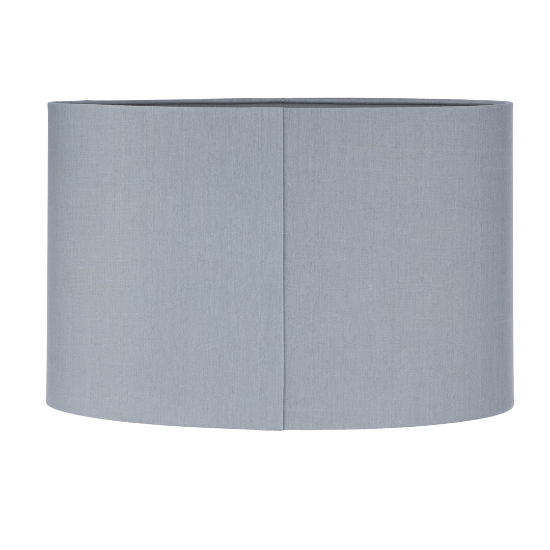 24cm H Cotton Oval Lamp Shade ( Uno )
