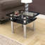 Maroney Glass Top End Table
