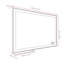 Miroir de salle de bain 48 po x 24 po DEL