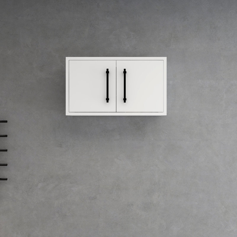 Armoire murale Victoria, Blanc lustré, H 13,8 po x l 23,9 po x P 12 po