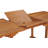 Celise Rectangular Teak Extendable Outdoor Dining Table With Umbrella Hole , 70'' in. W 39'' in. D