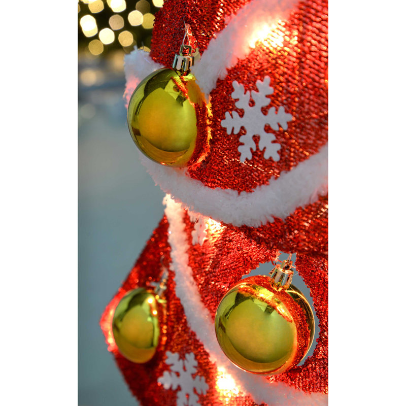 Christmas Tabletop Tree, Red