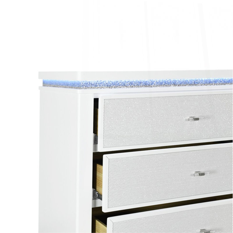 Commode blanche ADALID