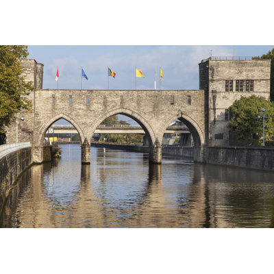 Bridge Of The Holes - Wrapped Canvas Print