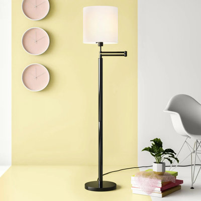 Lakwan 62'' Swing Arm Floor Lamp