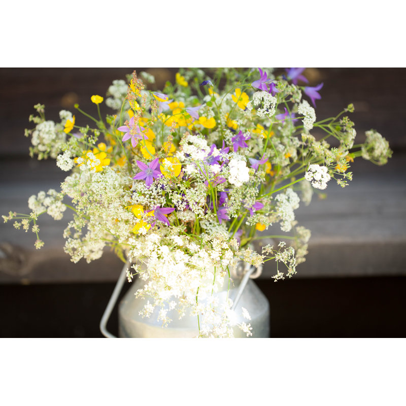 Fleurs d'été - Photographie sur toile, H 8 po x l 12 po