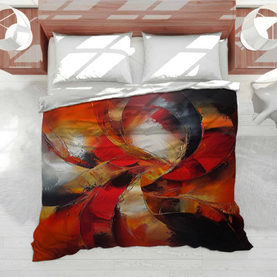 Édredon Fiery Swirl