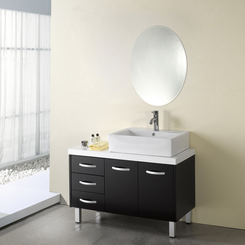 Miroir mural Babers, H 35,43 po x l 27,56 po